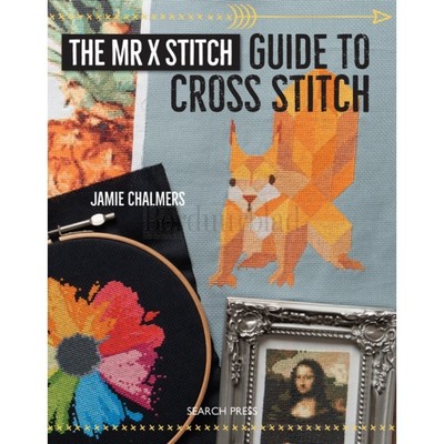 Borduurblad productfoto Borduurboek Mr X Stitch Guide to cross stitch