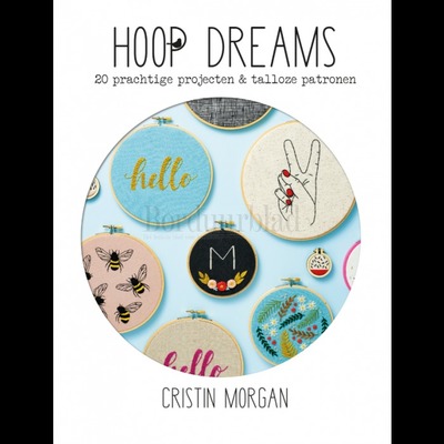 Borduurblad productfoto Freestyle Embroidery borduurboek Hoop Dreams