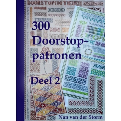 Borduurblad productfoto 300 Doorstoppatronen Deel 2 - Nan van der Storm