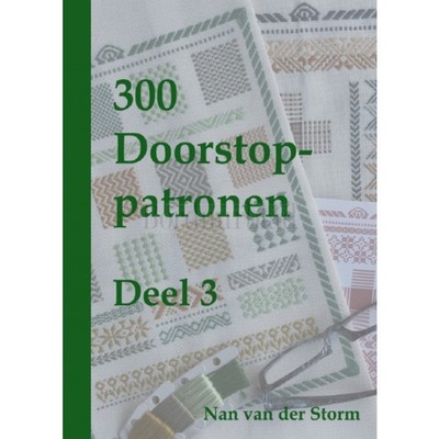Borduurblad productfoto 300 Doorstoppatronen Deel 3 - Nan van der Storm