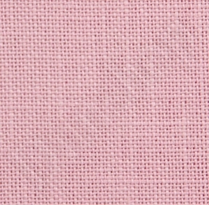 Borduurblad productfoto 36 count linnen Edinburgh linnen roze