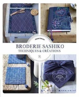 Borduurblad productfoto Boek 'Broderie Sashiko: Techniques & Creations'