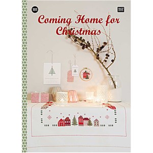 Borduurblad productfoto Boek Rico Design Coming Home for Christmas 151