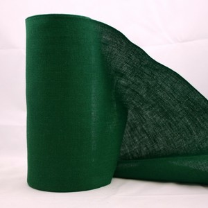 Borduurblad productfoto Vaupel & Heilenbeck Linnenband 20 cm breed groen
