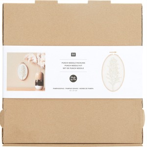 Borduurblad productfoto Punchpakket Rico Design ‘Pampas Grass’ 2