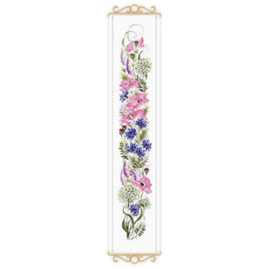 Borduurblad productfoto Borduurpakket Riolis ‘Flower Assortment'