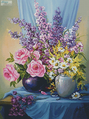 Borduurblad productfoto PATROON ARTECY 'Floral Splendour'