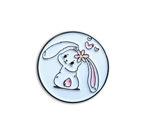 Borduurblad productfoto Needleminder (naaldenmagneetje) ‘Bunny’