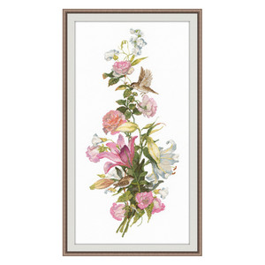 Borduurblad productfoto Borduurpakket Oven ‘Flower Composition- Lilies’