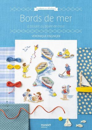 Borduurblad productfoto Boek Bords de mer, à broder au point de croix – Véronique Enginger