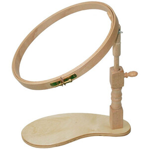 Borduurblad productfoto Elbesee borduurstandaard model ‘Seat frame’, 25 cm hout