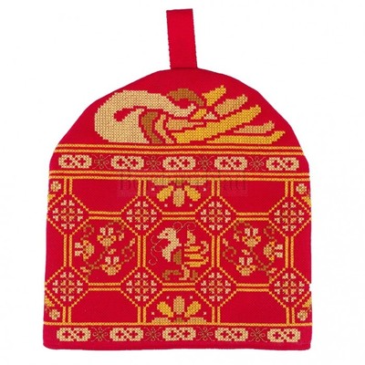 Borduurblad productfoto Patroon Keltisch geïnspireerde theemuts 2