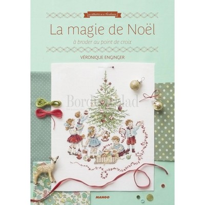 Borduurblad productfoto Borduurboek 'La magie de Noel' (De magie van kerst)