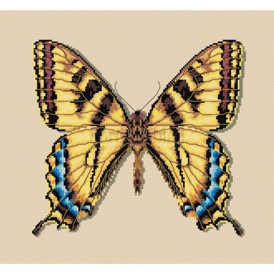 Borduurblad productfoto Vlinderborduurpakket The Swallowtail