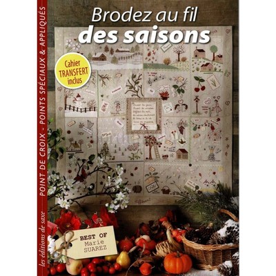 Borduurblad productfoto Borduurboek Brodez au fil des saisons (Borduur de seizoenen) 2