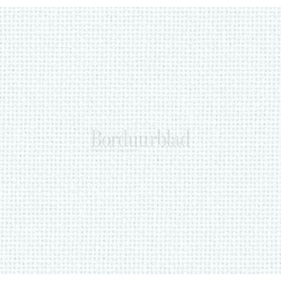 Borduurblad productfoto 28 count  Evenweave Brittney wit
