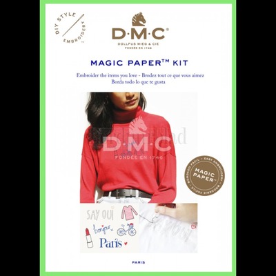 Borduurblad productfoto Magic Paper Kit- Freestyle Paris