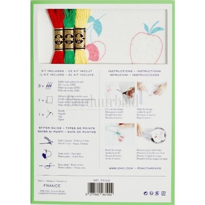 Borduurblad productfoto Magic Paper Kit- Freestyle Fruits 2