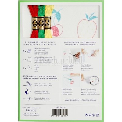 Borduurblad productfoto Magic Paper Kit- Freestyle Fruits 2