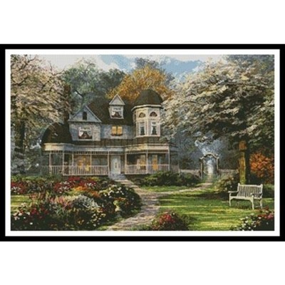 Borduurblad productfoto Victorian Home- patroon