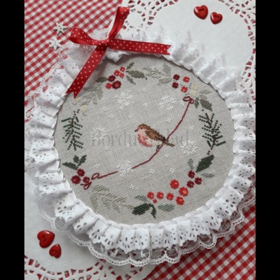 Borduurblad productfoto Patroon Winter Wonderland 2