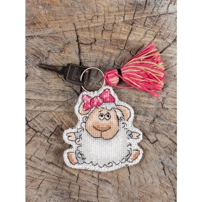 Borduurblad productfoto Cute ANIMAL 'Fleur' - Patroon