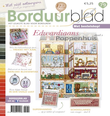 Borduurblad productfoto Borduurblad 79