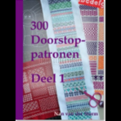 Borduurblad productfoto 300 Doorstoppatronen Deel 1 - Nan van der Storm