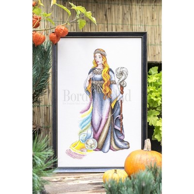 Borduurblad productfoto Patroon Pagan Goddess of Destiny 2