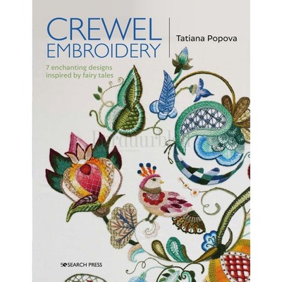Borduurblad productfoto Boek ‘Crewel Embroidery’