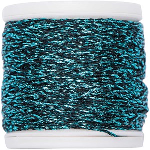 Borduurblad productfoto Rico Design Metallic no. 365 turquoise 2