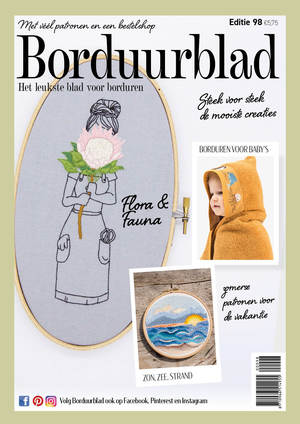 Borduurblad productfoto Borduurblad 98