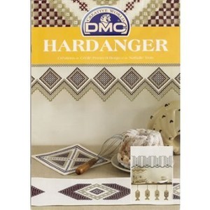 Borduurblad productfoto Patroonboekje DMC ‘Hardanger Cuisine rouge’