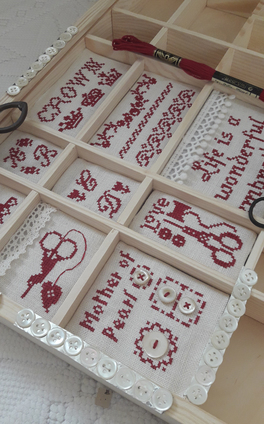 Borduurblad productfoto Patroon We love letterbakmotieven deel 2 2