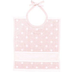 Borduurblad productfoto Rico Design Slabbetje - roze polkadot