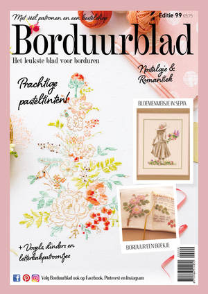 Borduurblad productfoto Borduurblad 99