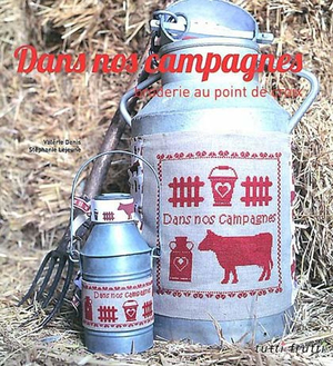 Borduurblad productfoto Borduurboek 'Dans nos campagnes'
