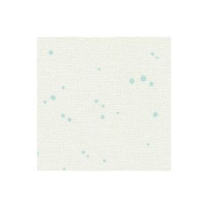 Borduurblad productfoto 32 count evenweave Murano Splash wit blauw