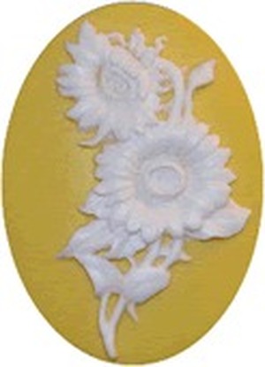 Borduurblad productfoto Needleminder - Sunflower