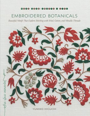 Borduurblad productfoto Boek ‘Embroidered Botanicals’