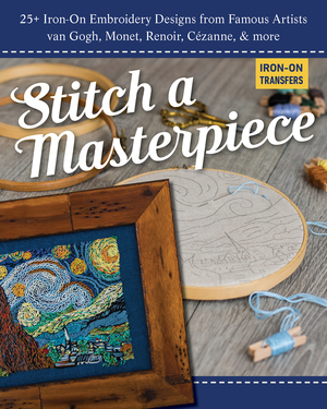 Borduurblad productfoto Boek ‘Stitch a masterpiece’