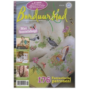 Borduurblad productfoto Borduurblad 48