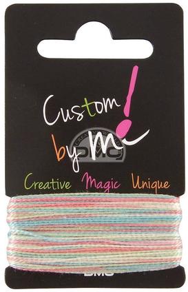Borduurblad productfoto Custom by me - groen/roze/blauw