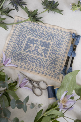 Borduurblad productfoto Patroon Moderne Folklore