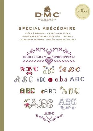 Borduurblad productfoto DMC miniboek Spécial Abécédaire - Alfabet