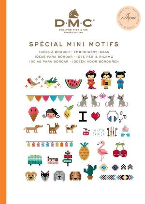 Borduurblad productfoto DMC miniboek Spécial Mini Motifs - Mini motiefjes 2