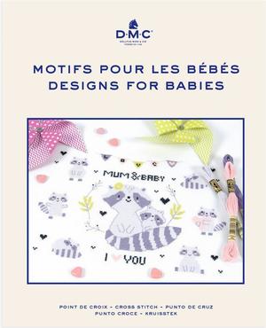 Borduurblad productfoto Boek DMC Motifs pour les bébes - Baby