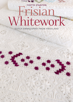 Borduurblad productfoto Boek Frisian Whitework - Yvette Stanton