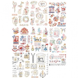 Borduurblad productfoto Patroon Les Brodeuses Parisiennes 'A Special Embroidery Story'