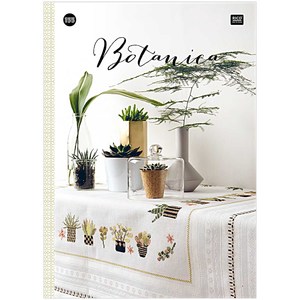 Borduurblad productfoto Boek Rico Design Botanica 155